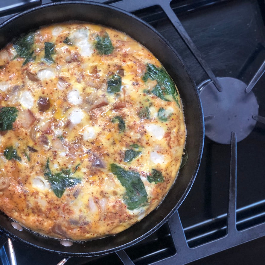 Recipe Info Seafood Frittata