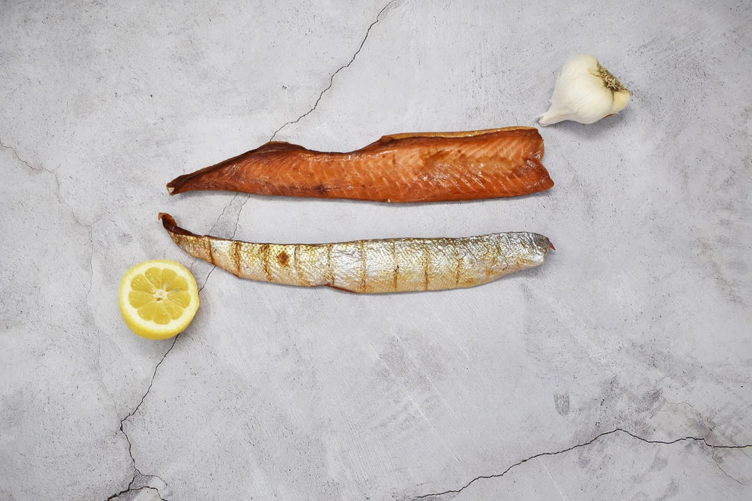Smoked Alaskan King Salmon Belly