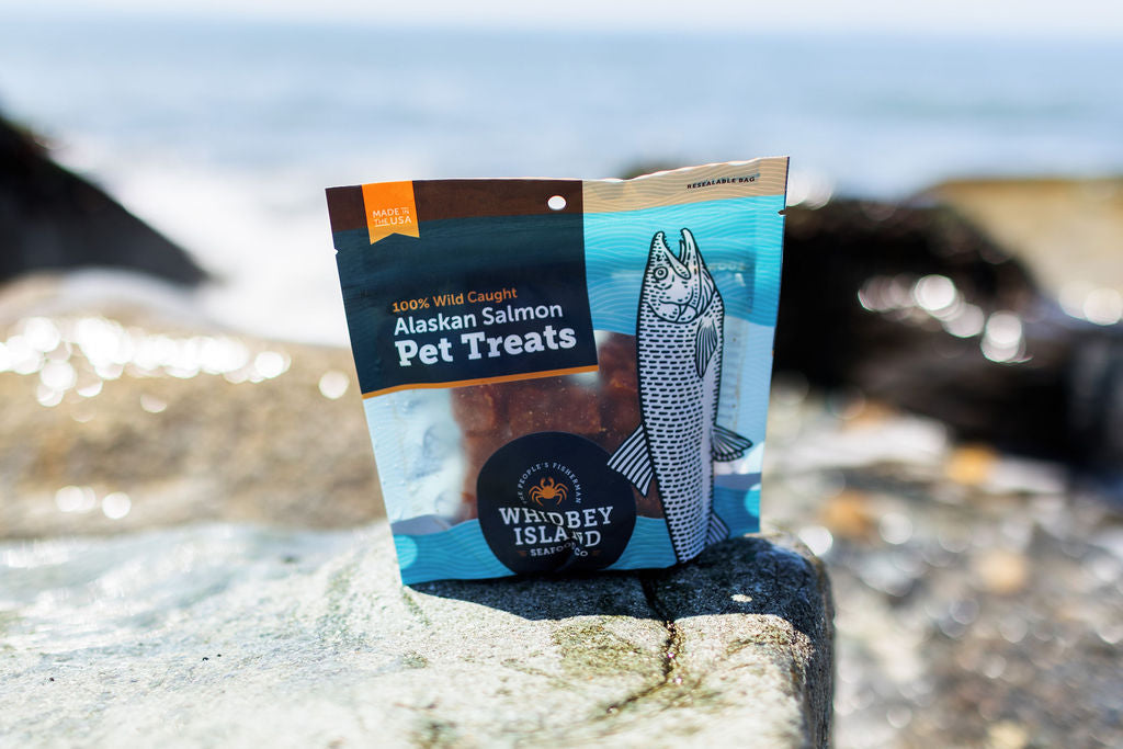 Salmon Pet Treats (4-Pack) - Wild Caught | Whidbey Seafoods